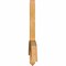 Ekena Millwork Bellingham Rough Sawn Timber Gable Bracket, Western Red Cedar, 60"W x 22"H x 2"D x 4"F, 9/12 Pitch GBW060X22X0204BEL00RWR - alternate 3